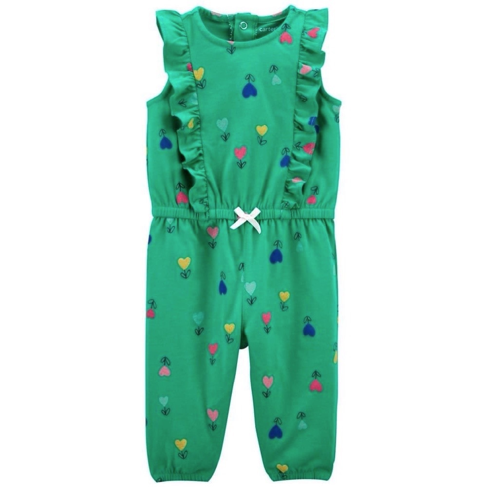 •Carter’s• Baby Floral Jumpsuit